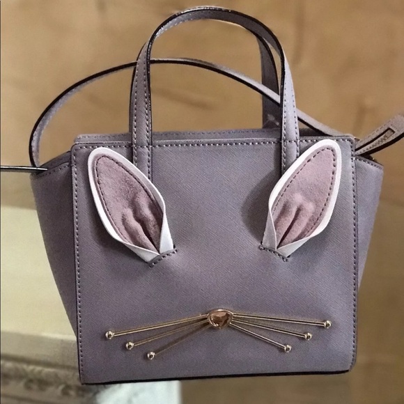 Kate spade hop to It Bunny Rabbit Mini Leather Bag - Picture 2 of 8